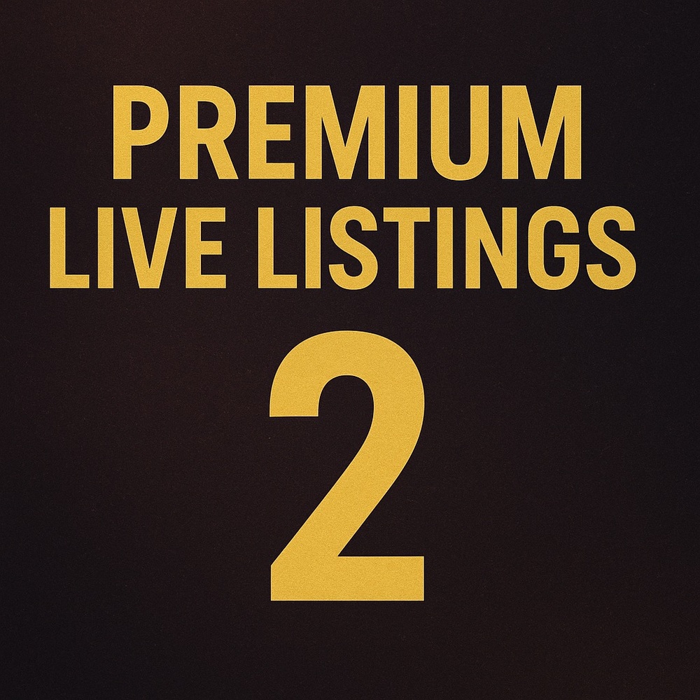 Premium Live Listings